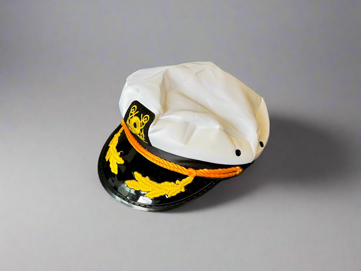 Captain's Hat, White