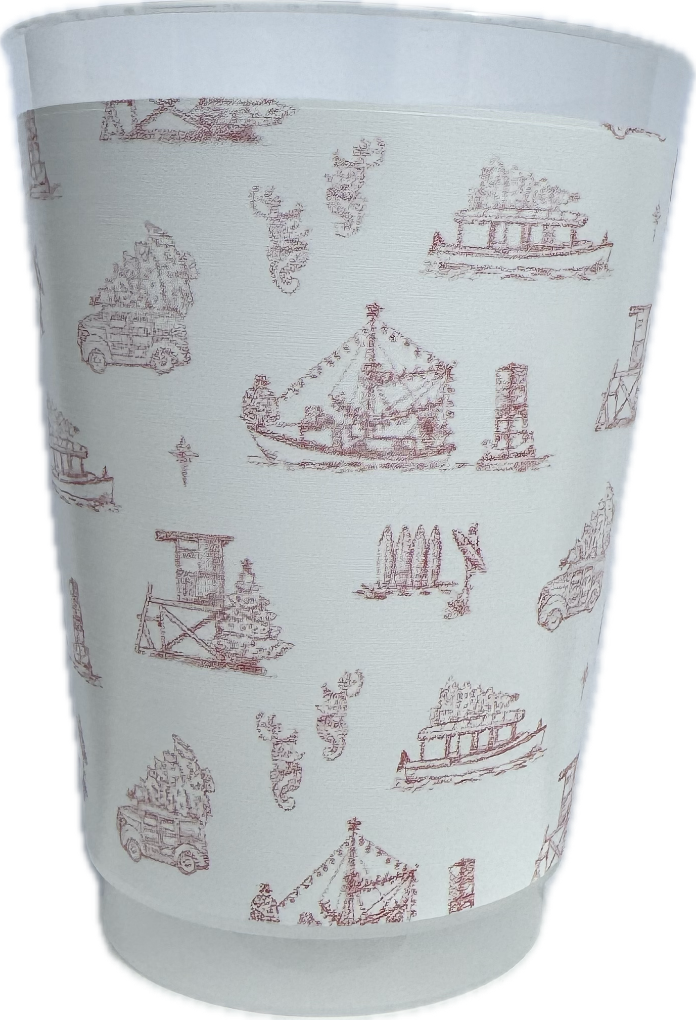 Holiday Shatterproof Cups- 8 pack